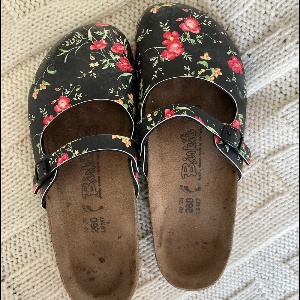 Birkenstock Floral Slip ons